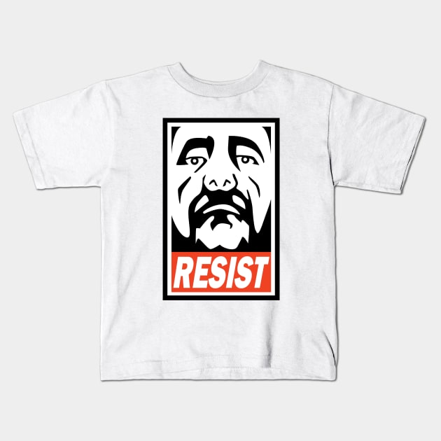 RESIST Kids T-Shirt by zxmasteras